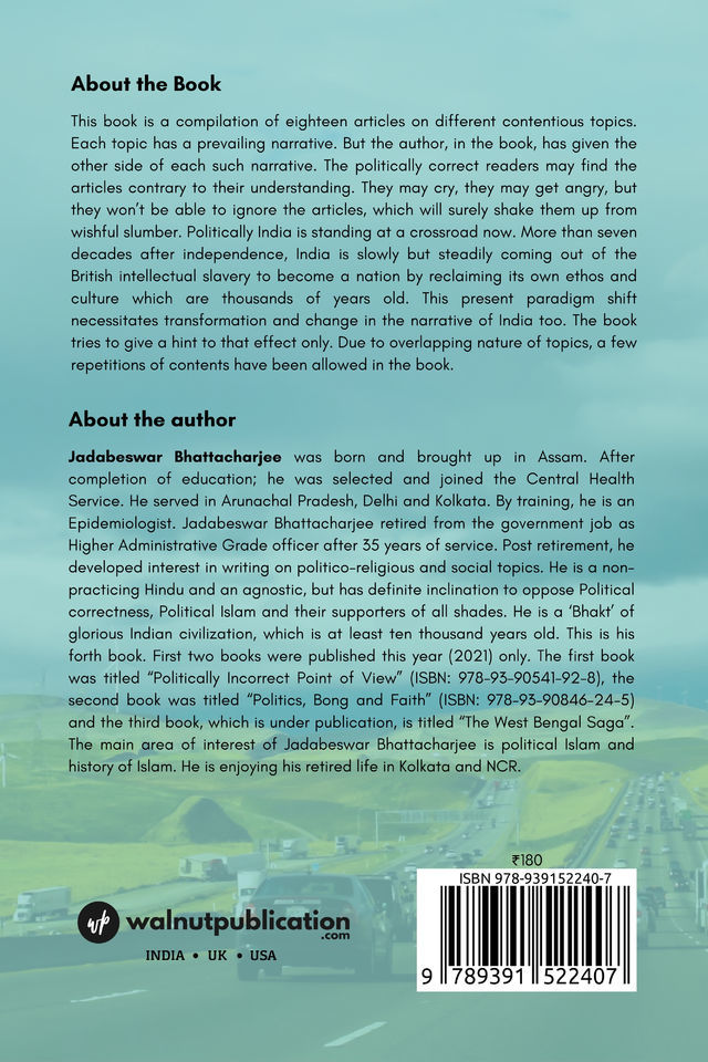 The Alternative Narrative back cover view