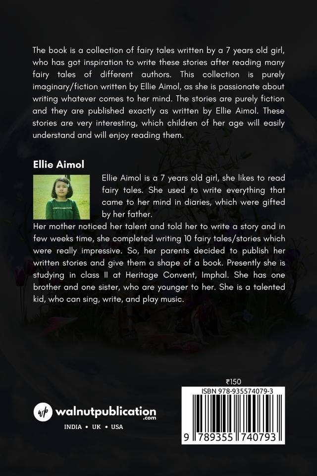 Let Me tell you a fairy tales back cover view