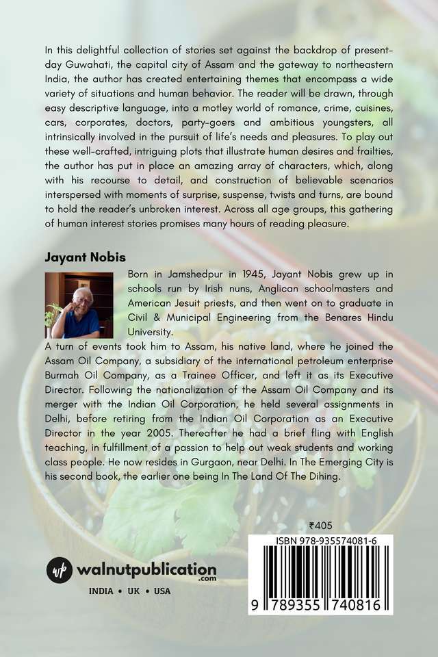 In The Emerging City back cover view