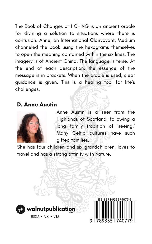 I Ching back cover view