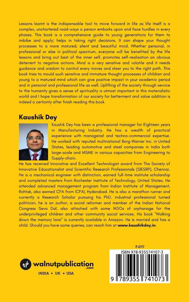 The Wise Man's Treasure Hunt - A path to spiritual gold mines back cover view