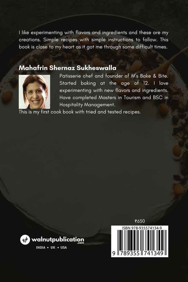 Sweet Treats back cover view