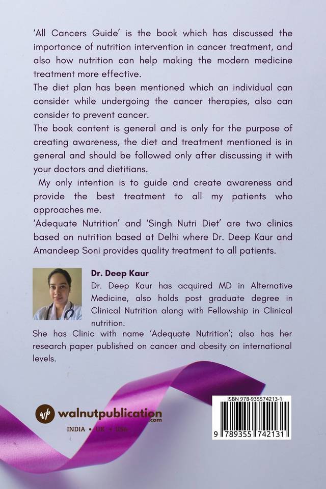 All Cancers Guide back cover view