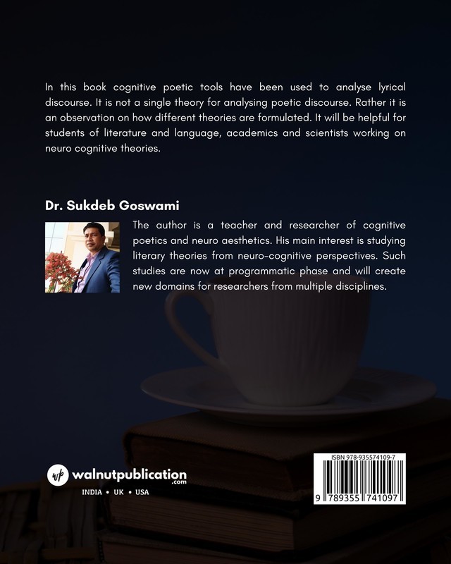 A Study of English Romantic Lyrics: A Cognitive Poetic Approach back cover view