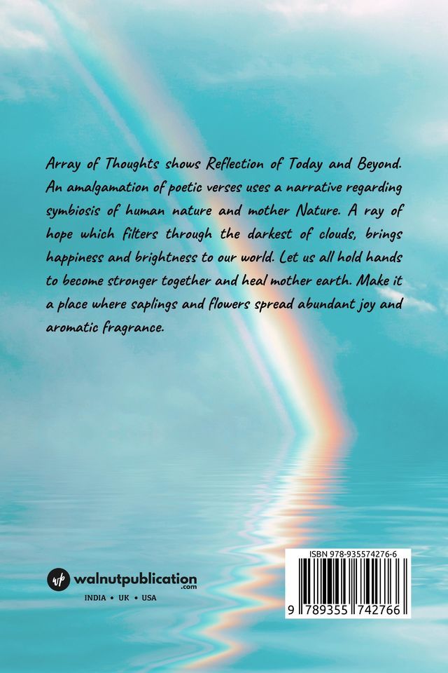 Array of Thoughts-Reflection of Today and Beyond back cover view