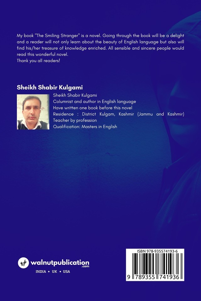The Smiling Stranger back cover view