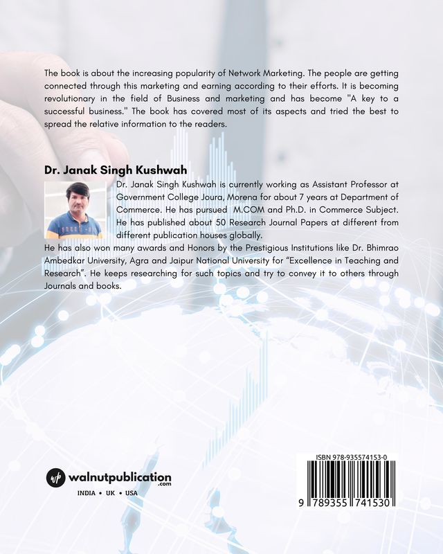 Naya Business, Safal Business, Network Marketing back cover view