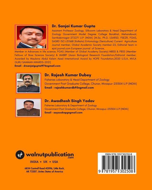 Human Biochemistry and Physiology Text Book of Zoology: Text Book (B.Sc.- First Year- Second Semester NEP-2020 Pattern) back cover view