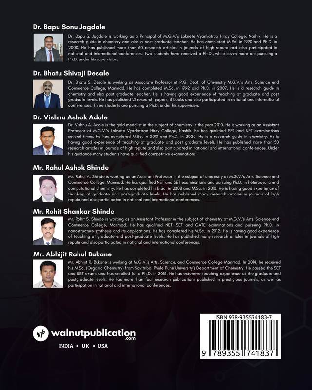 Chemistry Concepts Through MCQ Approach back cover view