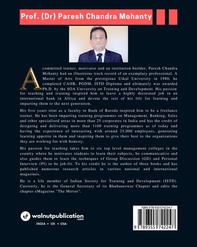 The Techniques of Effective Training Delivery back cover view
