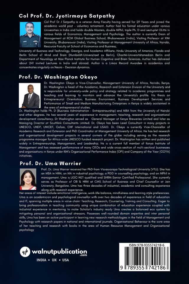 Neuroleadership back cover view