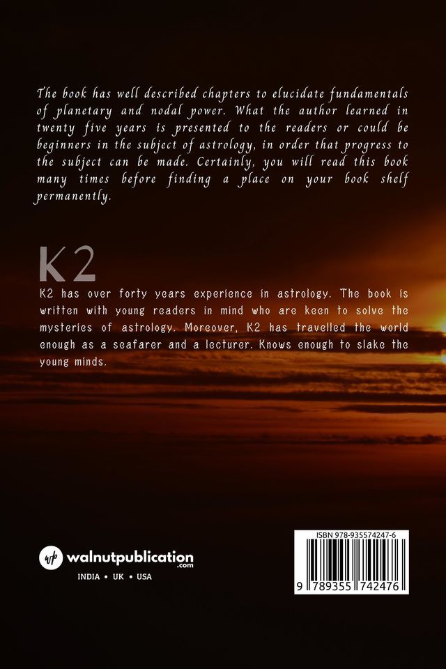 A Walk in the Park: For Beginners -Tropical or Western Astrology back cover view