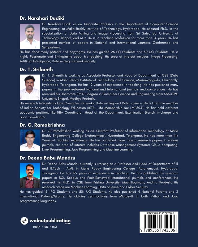 Data Science At A Glance back cover view