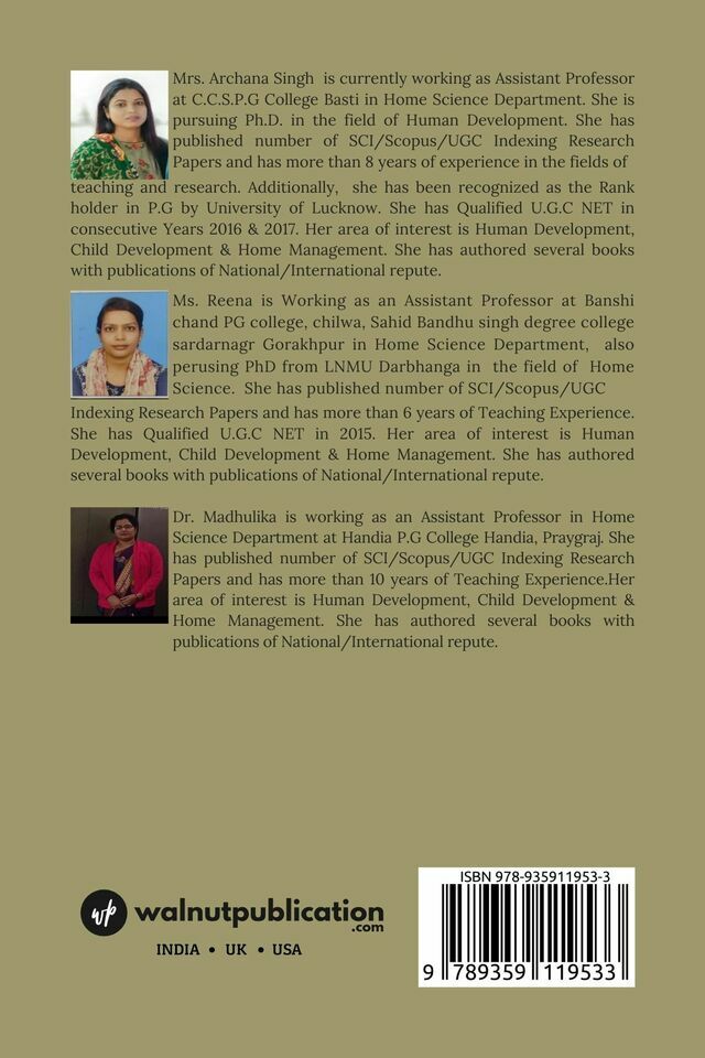 Fundamentals of Nutrition and Human Development back cover view